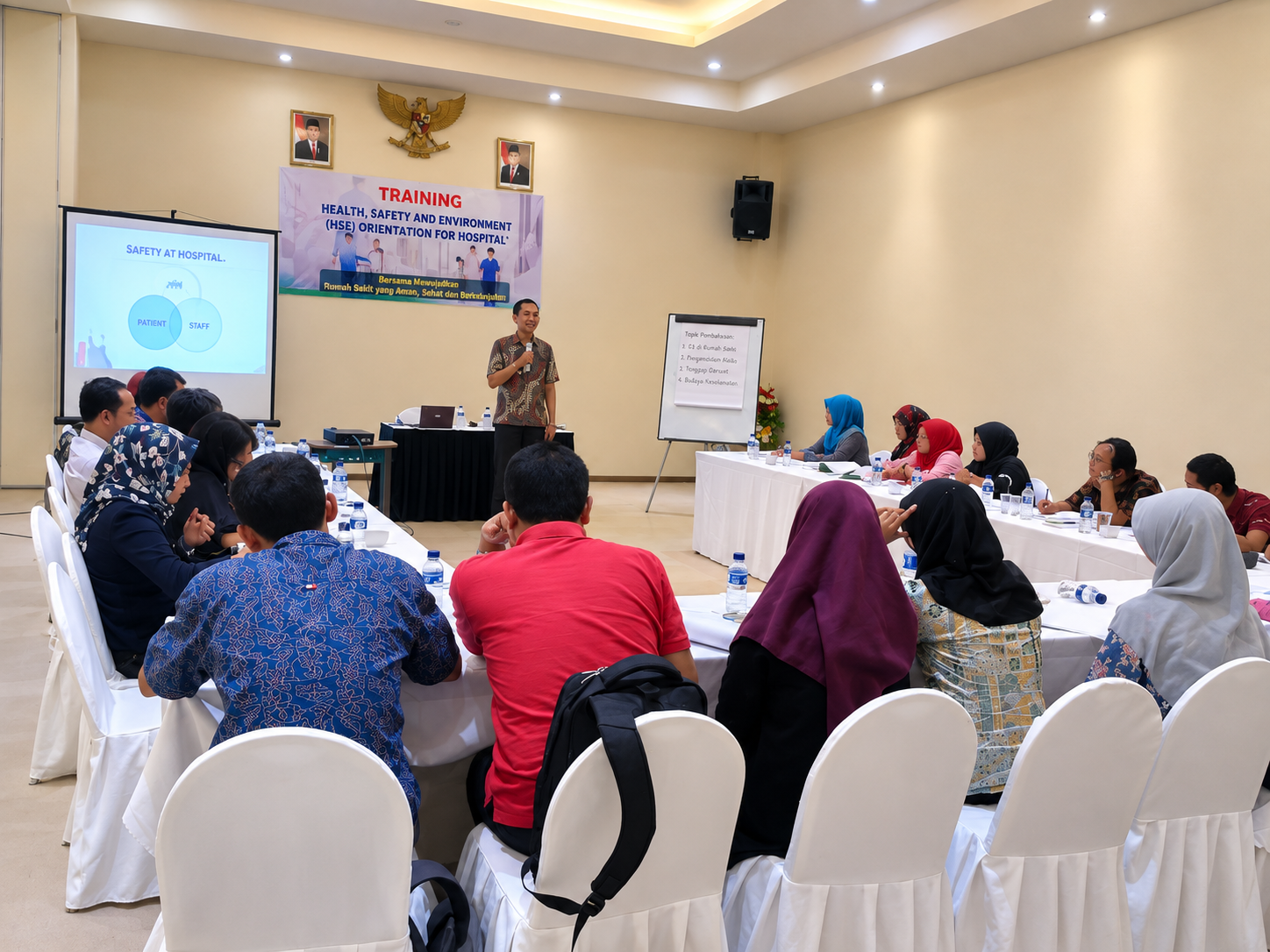 Training Implementation Safety and Health in Hospital - Reksa Buana Consulting & Training Sidoarjo